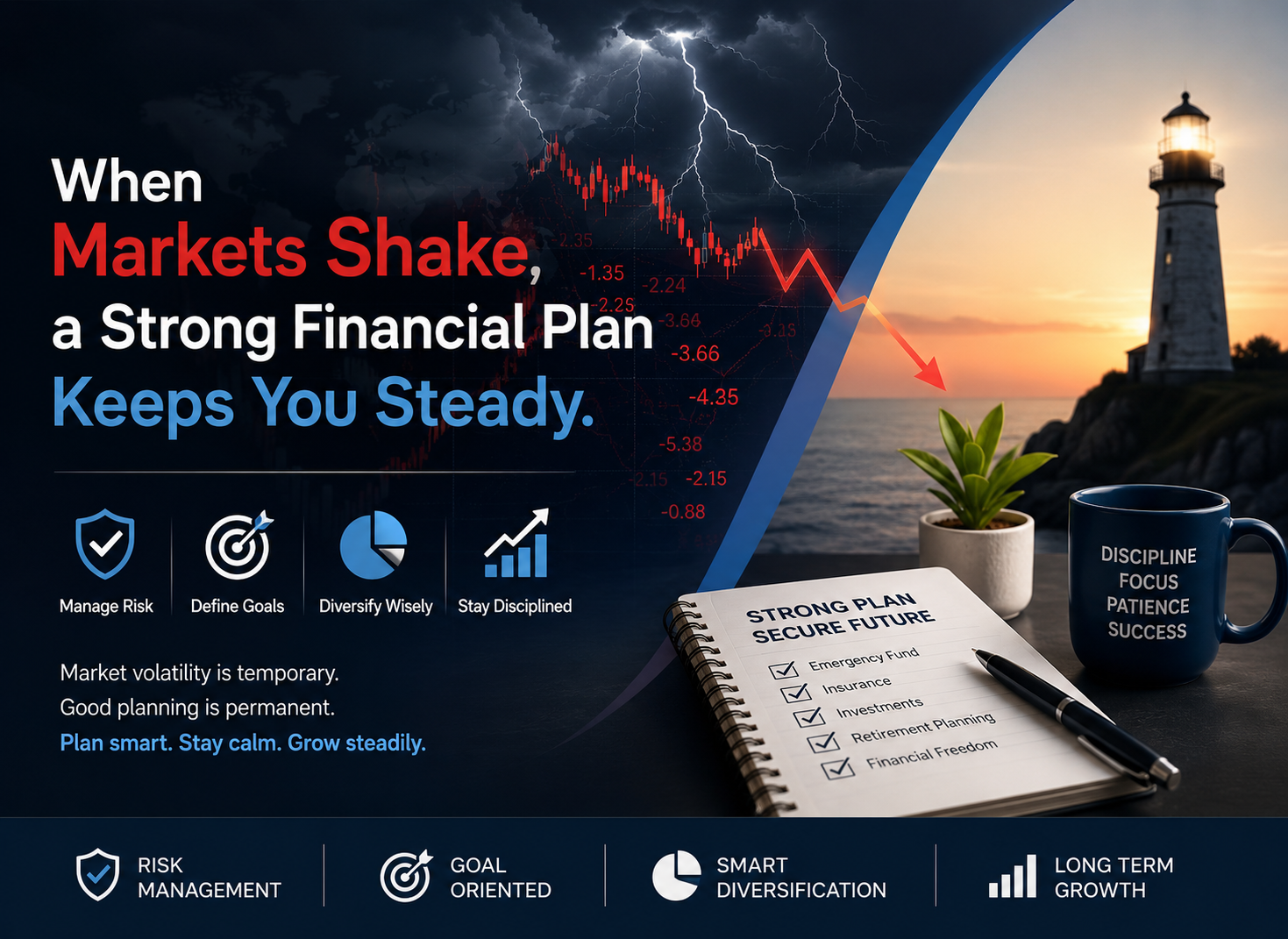 When Markets Shake a Strong Financial Plan Keeps You Steady