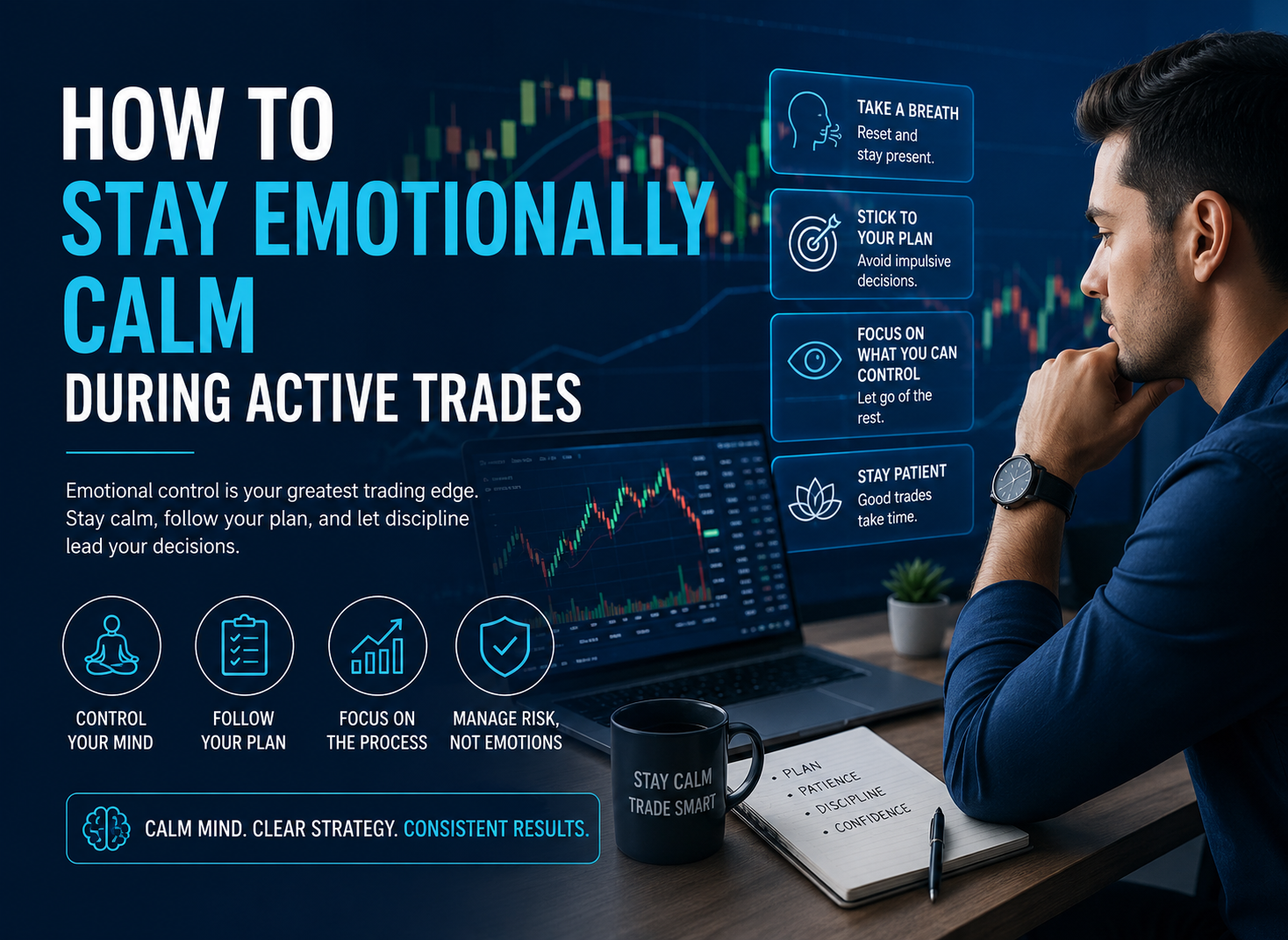 How to Stay Emotionally Calm During Active Trades