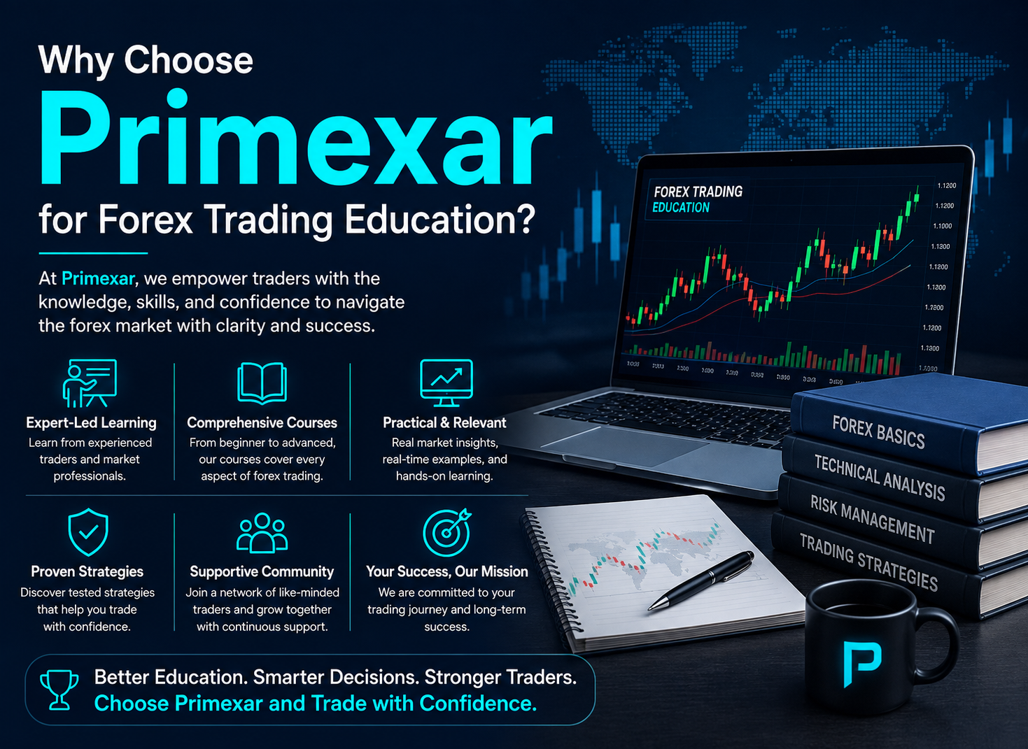 Why Choose Primexar for Forex Trading Education?