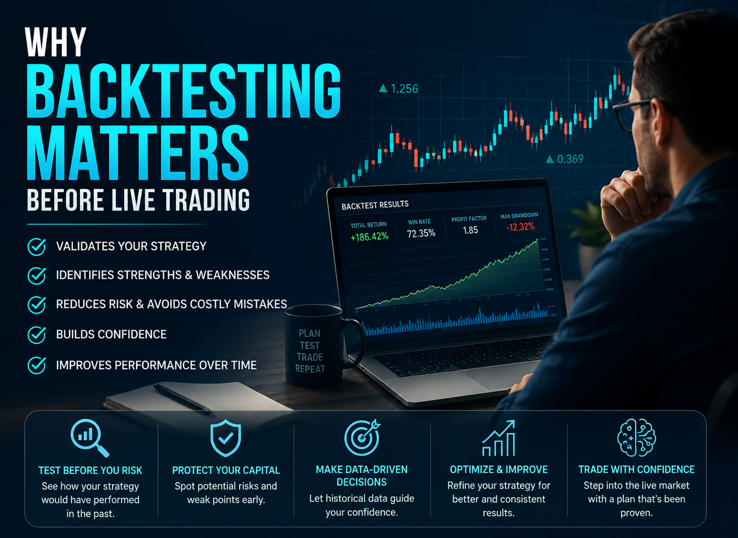 Why Backtesting Matters Before Live Trading?