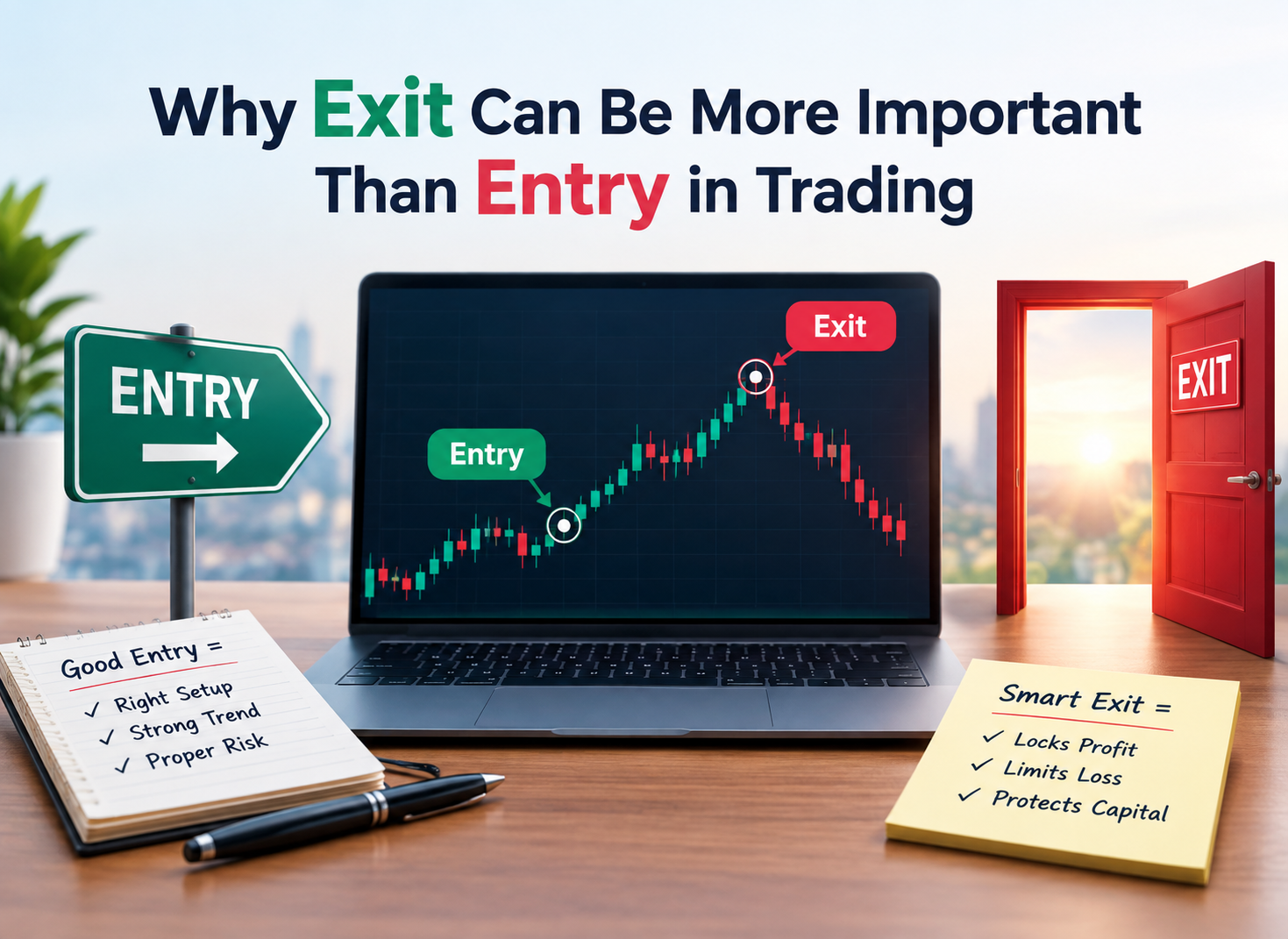 Why Exit Can Be More Important Than Entry in Trading