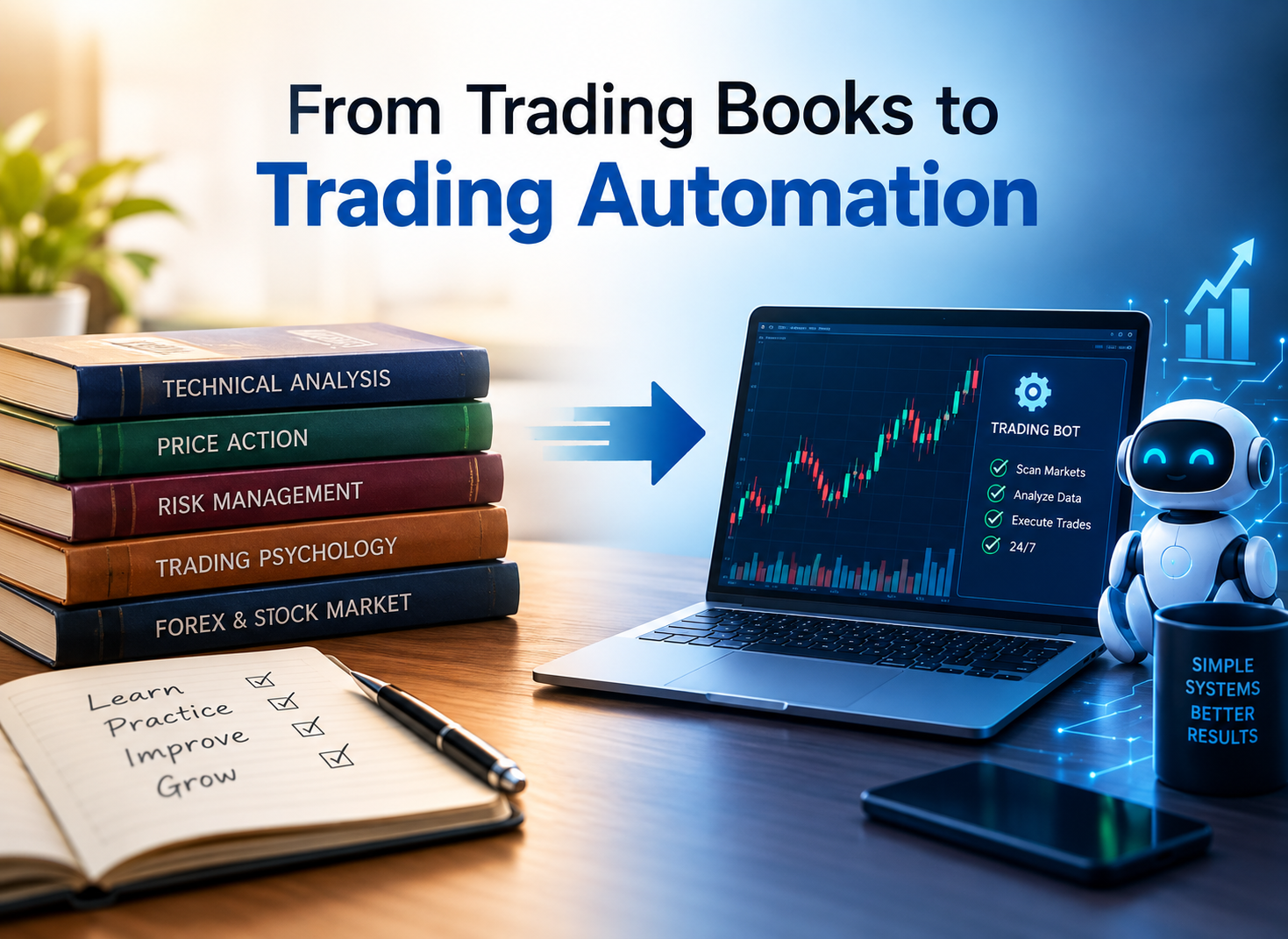 From Trading Books to Trading Automation